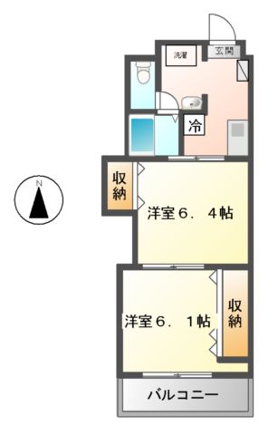 プレステージ名古屋の間取り