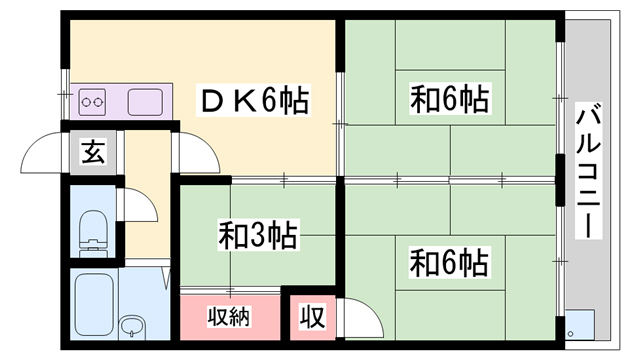 フジサンライズ白浜の間取り