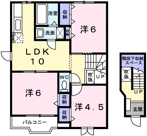 フォレストＫ　Ｂの間取り