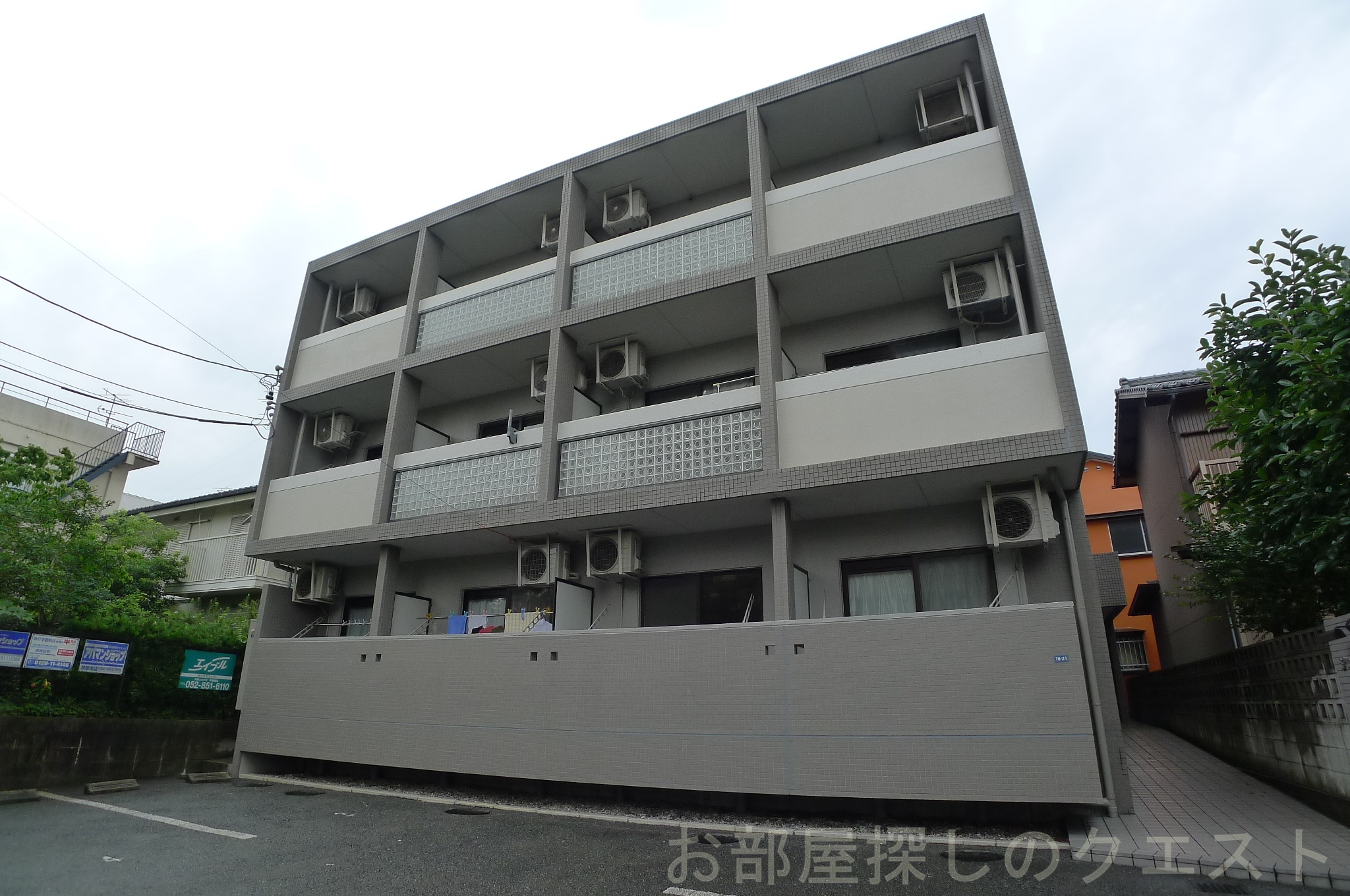 名古屋市南区桜台のマンションの建物外観