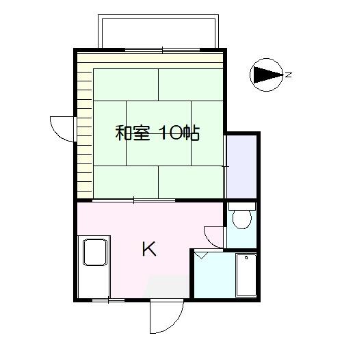 パルタウンＫの間取り