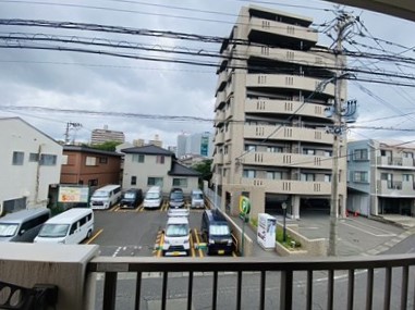 【鹿児島市下荒田のマンションの眺望】