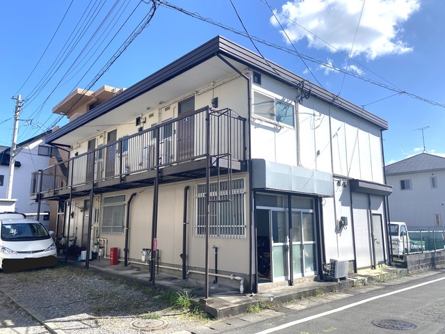 駿東郡清水町新宿のアパートの建物外観