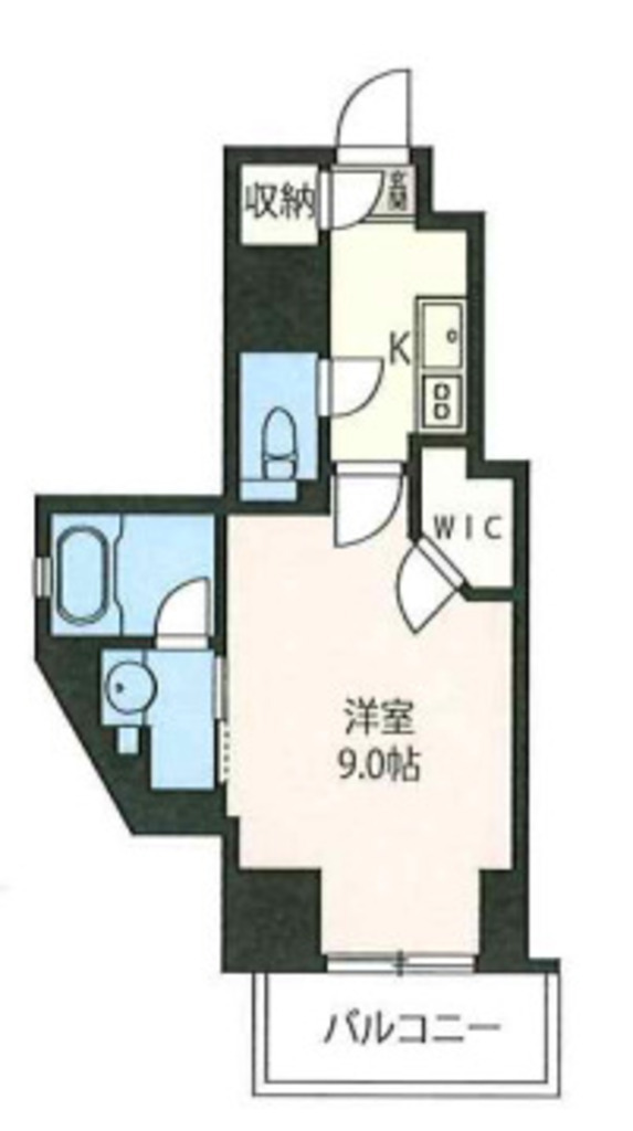 プライムメゾン市谷山伏町の間取り