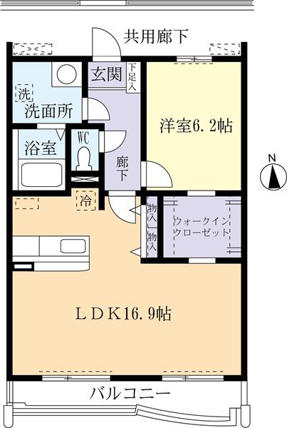 メゾンエチュードIIの間取り