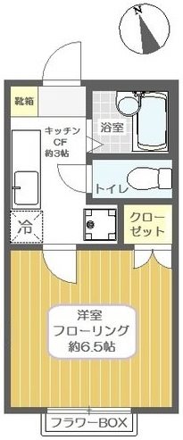 サントリーニIの間取り