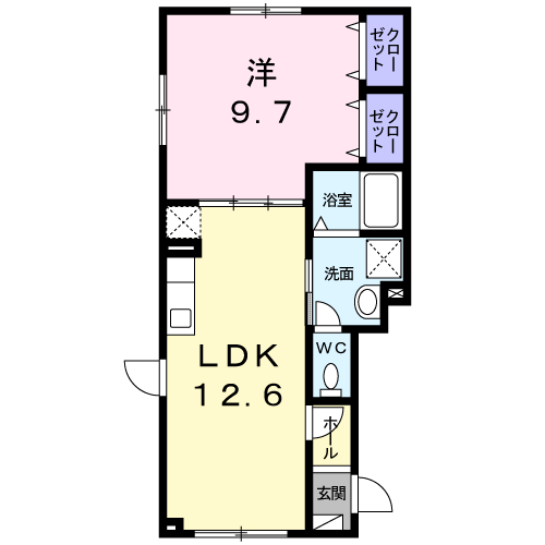 コートＫの間取り