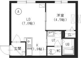 【シティレジデンス西町南の間取り】