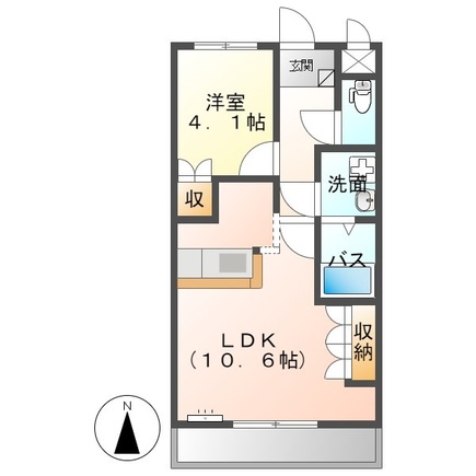 オリエンタルハイツの間取り