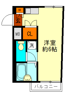 シトラスジュノスの間取り