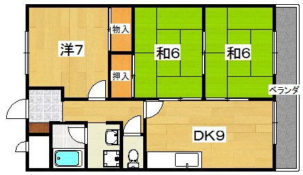 プルミエール大西の間取り