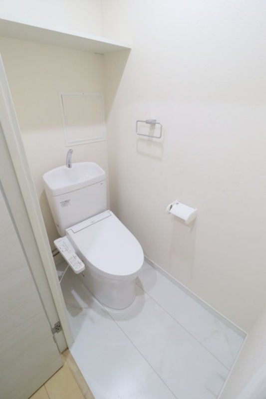 トイレ　図面と現状に相違がある場合には現状を優先