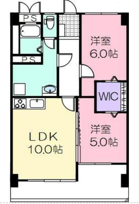 大羽マンションの間取り