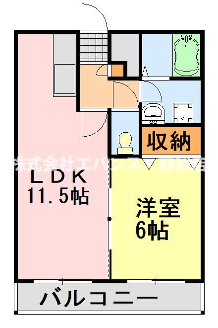 サンサーラサクラの間取り