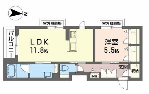 メゾン　テンゲルの間取り