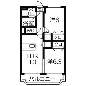 ユーミーボナールIIの間取り