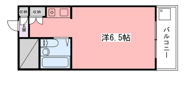 忍町中村コーポの間取り