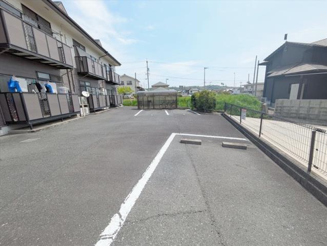 駐車場　眺望