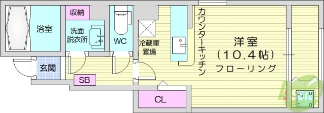 マイグラン楓の間取り