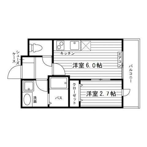 RECOROS仙北町の間取り