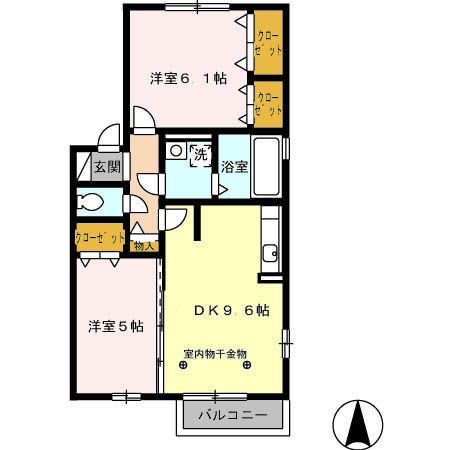 アルカンシエルの間取り