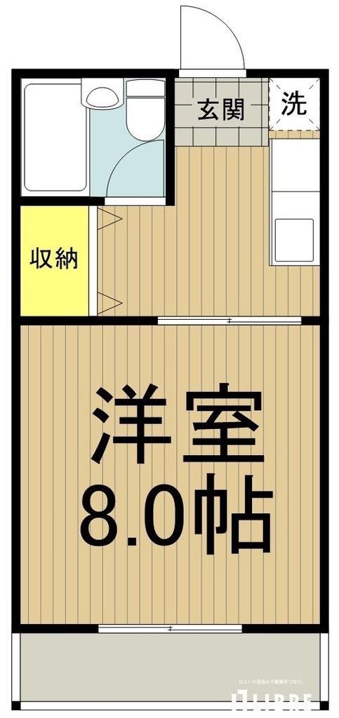 立川市柏町のマンションの間取り