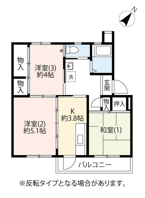 ＵＲ町田山崎の間取り