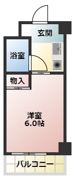 エクセレント忍ヶ丘の間取り