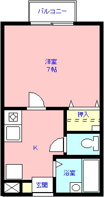 セントラルヒル三山の間取り