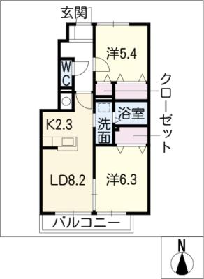 パル・カサベルデの間取り