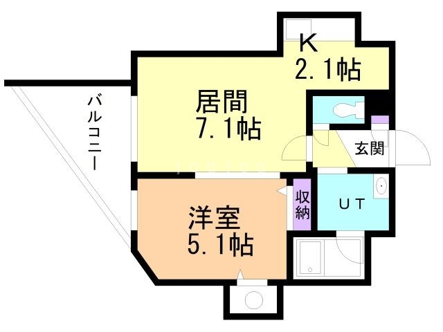 コンフォート司の間取り