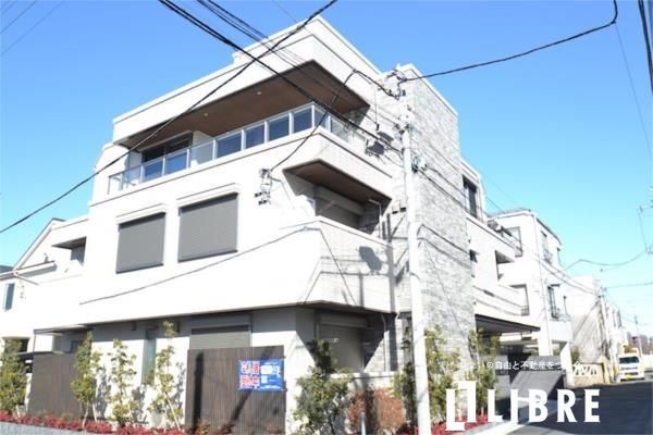 【立川市高松町のマンションの建物外観】