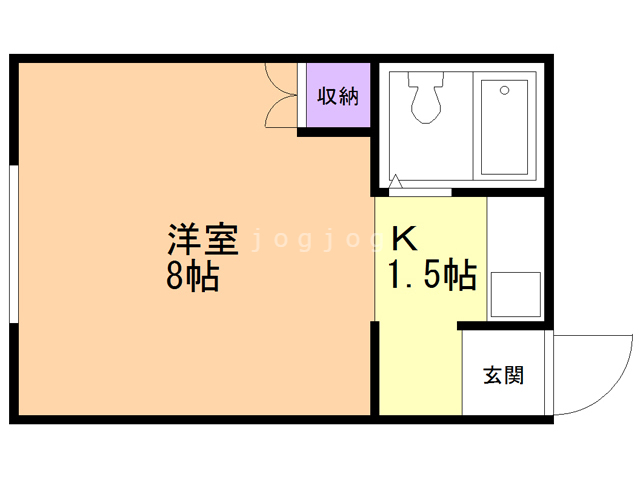 第１札幌ハイツの間取り