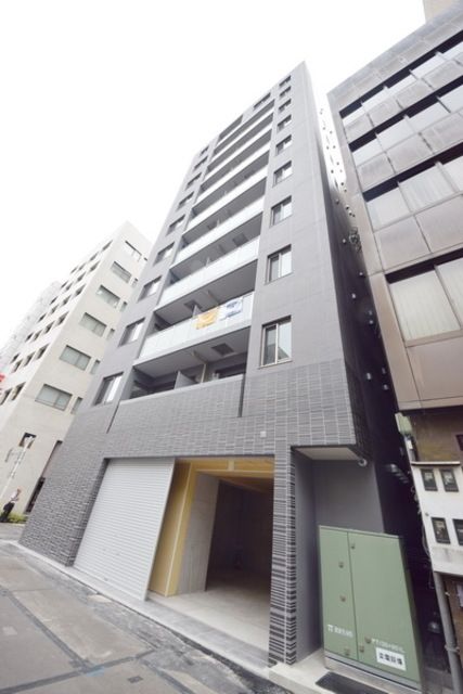 中央区日本橋茅場町のマンションの建物外観