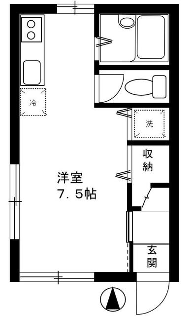 ソレイユ川崎の間取り