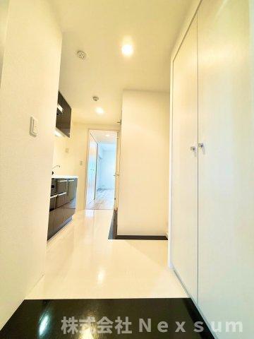 玄関　明るい玄関です