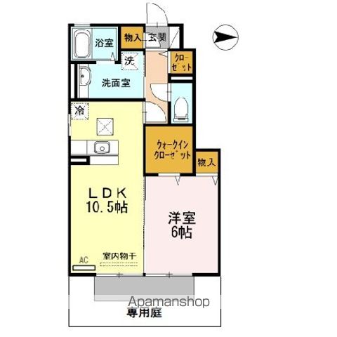 Dーroom東高松の間取り写真