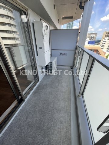 バルコニー　広々としたバルコニーです