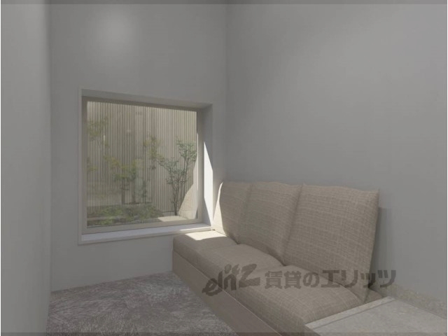 ロビー　工事中