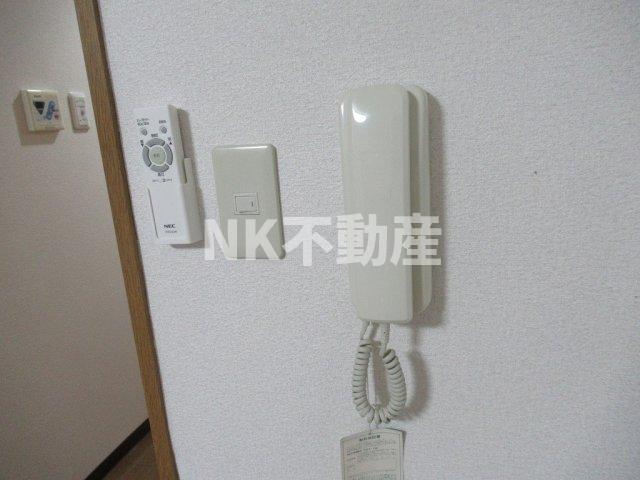 セキュリティ　インターフォンです