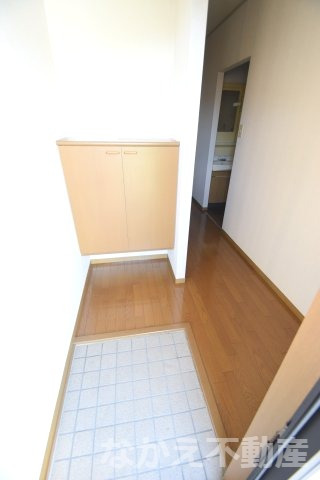 玄関　ゆったりとした玄関です