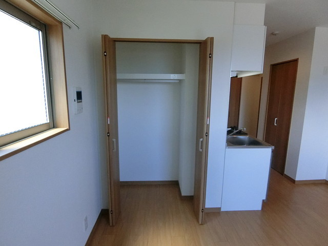 収納　ゆったりとした収納があり女性の方にも人気です