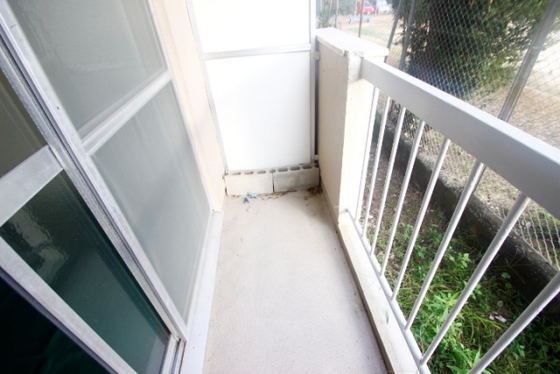 バルコニー　※別部屋の写真です