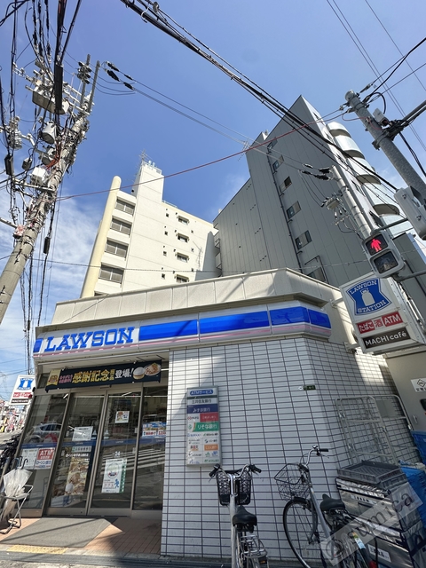 コンビニ　ローソン新今里公園前店・街のホットステーション♪♪（コンビニ）まで477m