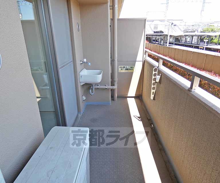 バルコニー　開放的なバルコニです！