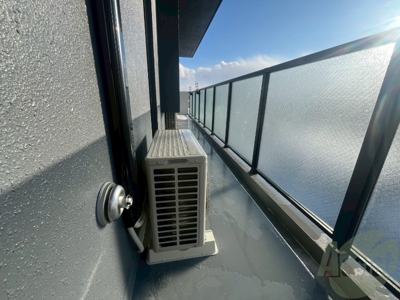 バルコニー　バルコニーです。洗濯物を干したり一息ついたりできますね！