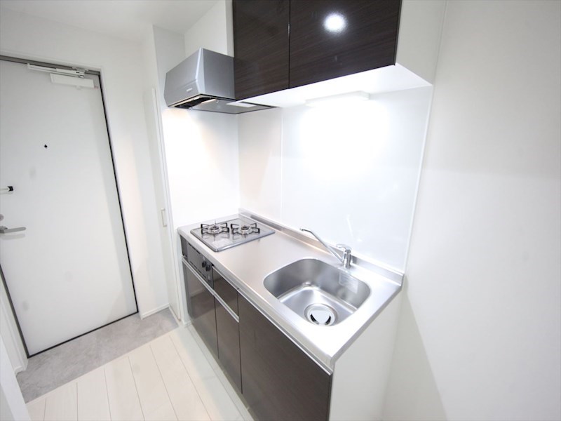 キッチン　システムキッチン（ガス2口コンロ付）