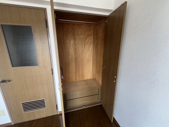 収納　※別号室の写真です