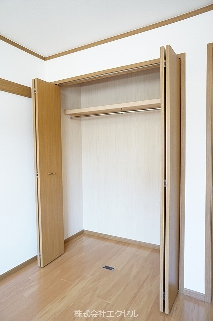 収納　クローゼットです