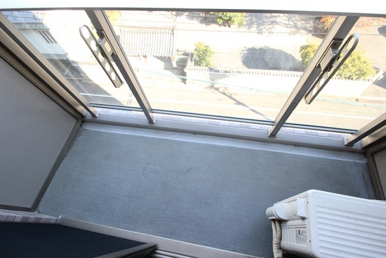 バルコニー　※別部屋の写真です